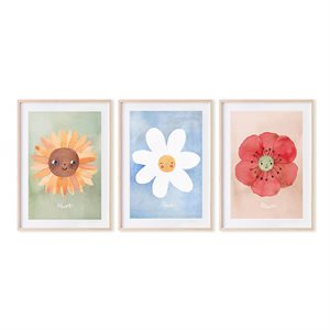 Mushie Posters 3-pack Floral